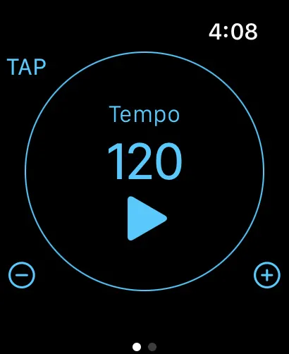 Pro Metronome on Apple Watch