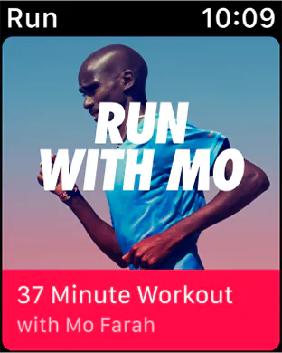 Nike Run Club on Apple Watch