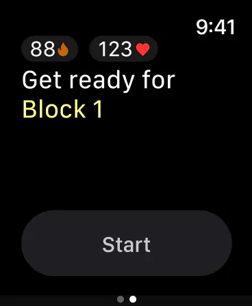 Peloton Strength+ on Apple Watch