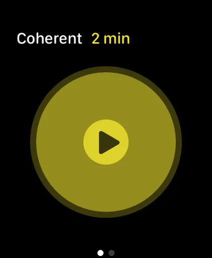 Breathing Zone on Apple Watch