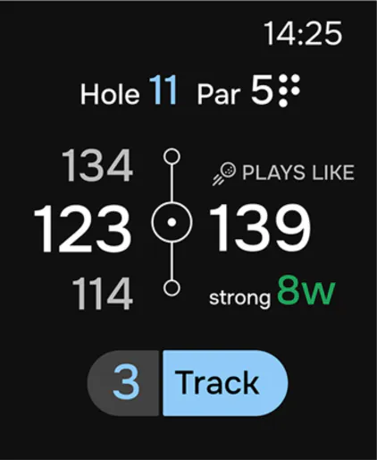 Golf Pad on Apple Watch