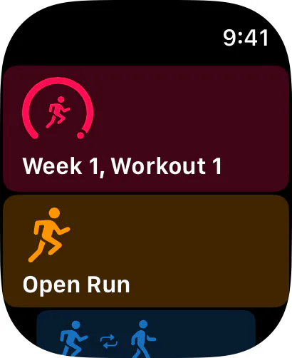 None to Run on Apple Watch
