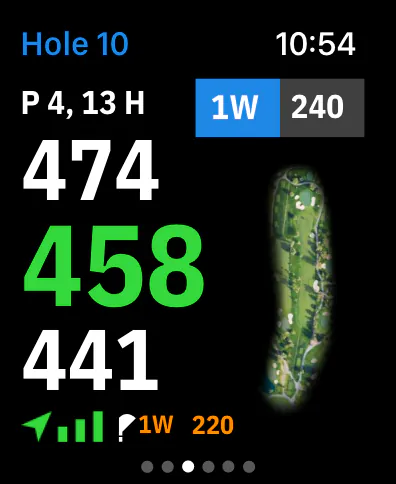 Golfshot on Apple Watch