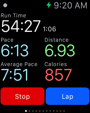 Runmeter on Apple Watch