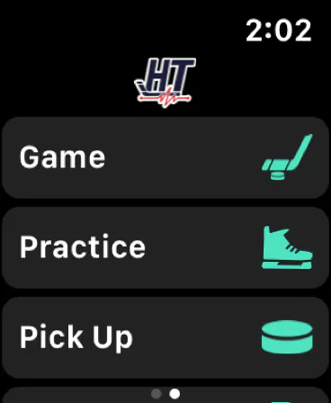 HockeyTracker on Apple Watch