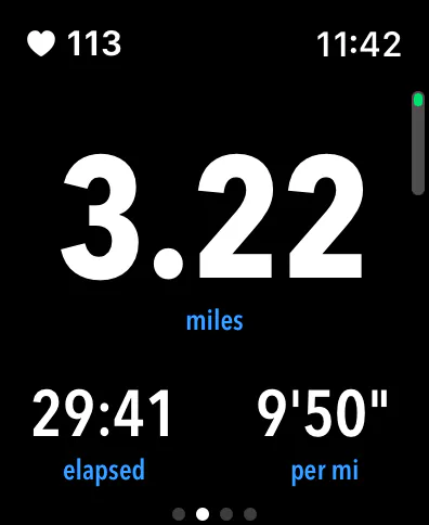 Footpath on Apple Watch