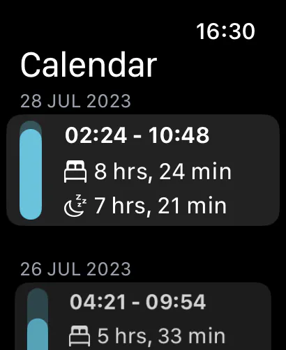 NapBot on Apple Watch
