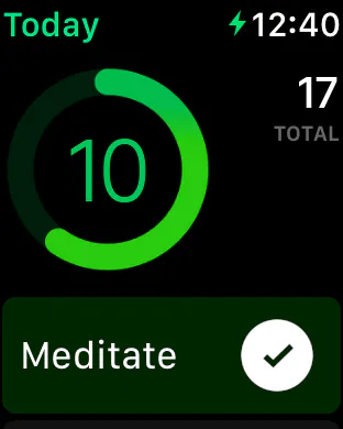 Today on Apple Watch