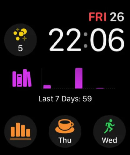 Chronicling on Apple Watch