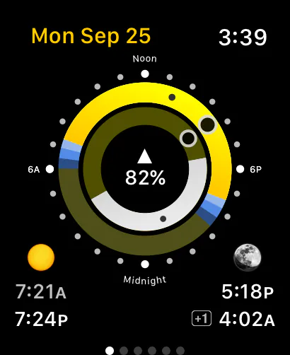Sundial on Apple Watch