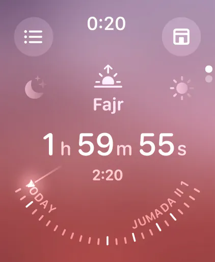 Athan Pro on Apple Watch