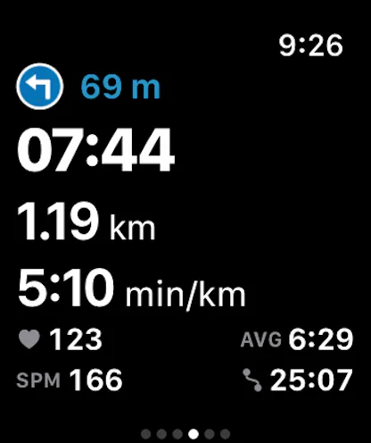 RunGo on Apple Watch